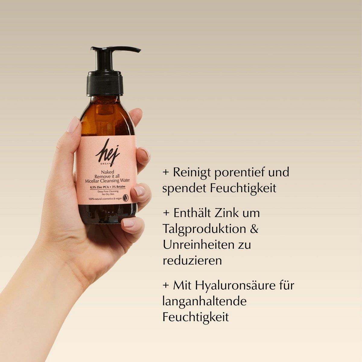 Rimuovi tutto l'acqua detergente | Mizellen Reinigungswasser