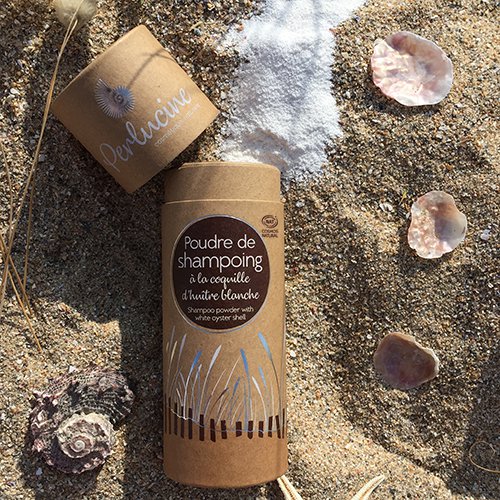 Hvid Oyster Shell Shampoo Pulver