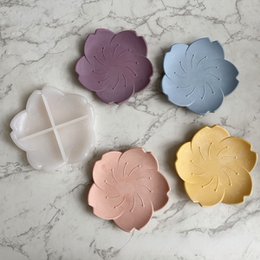 New In! Sakura Trinket Tray - made of Jesmonite