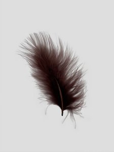 Marabou 12-15cm dark brown