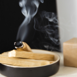 Palo Santo incense sticks, natural wood aroma, earthy scent, spiritual cleansing, handcrafted, sustainable.