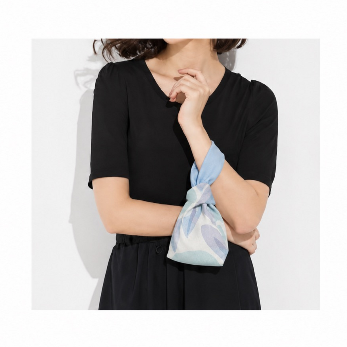 Magnolia Japanese knot bag.