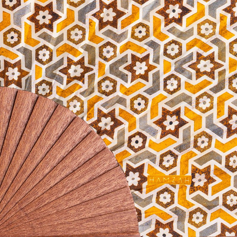 Silk & Wood Fan Skin