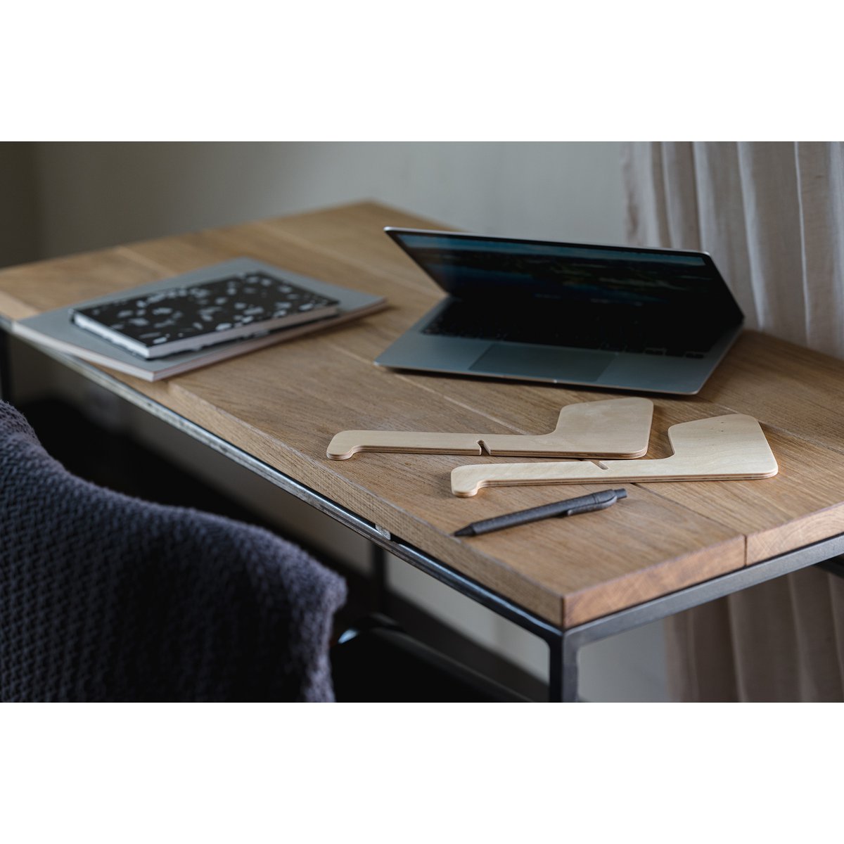 Laptop Stand — Portable and wooden