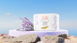 JABÓN DE ALEPO CON AROMA A LAVANDA