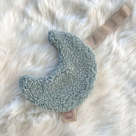 Schnullertuch Mond - Mint