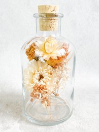 Glass bottle, various color options
