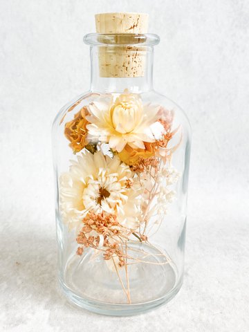 Glass bottle, various color options