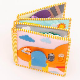 Globetrotter - 6 page Quiet Book
