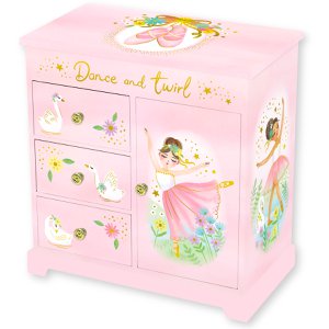 Music Box Jewels - Spinning Ballerina - Swan Lake
