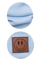 Set aus Mütze und Schal von SMILE – Baumwolle – Hellblau