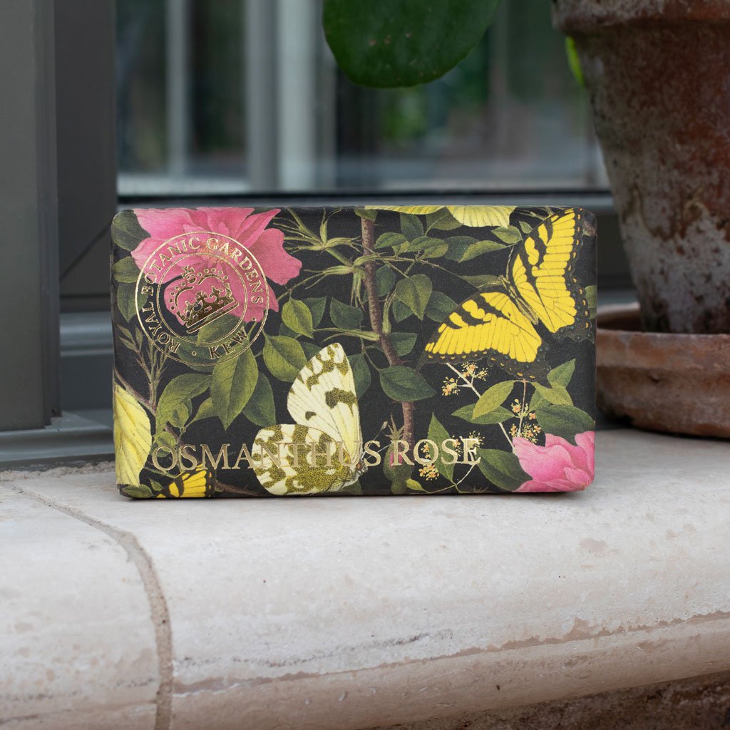 KEW RBG Shea Butter Soap 240g - Osmanthus Rose