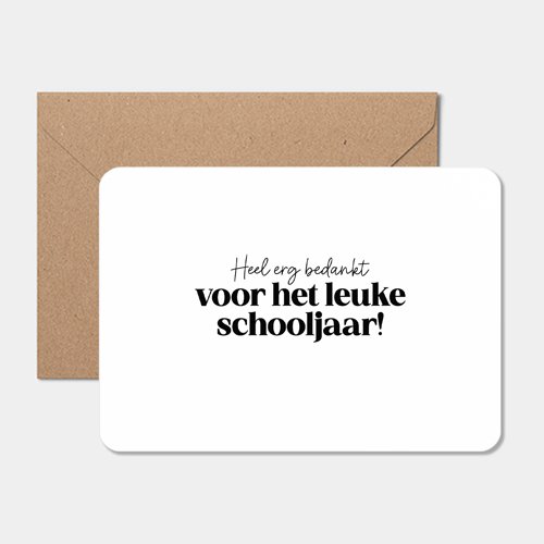 Map | Thank you for the fun school year