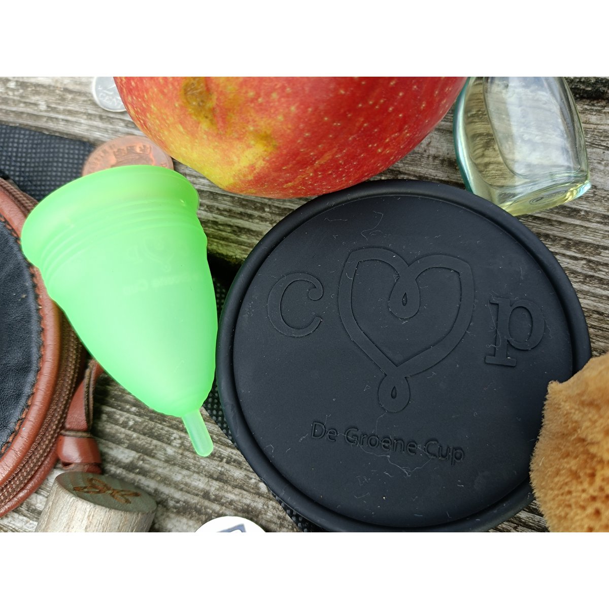 The Green Cup - menstrual cup - in 5 models