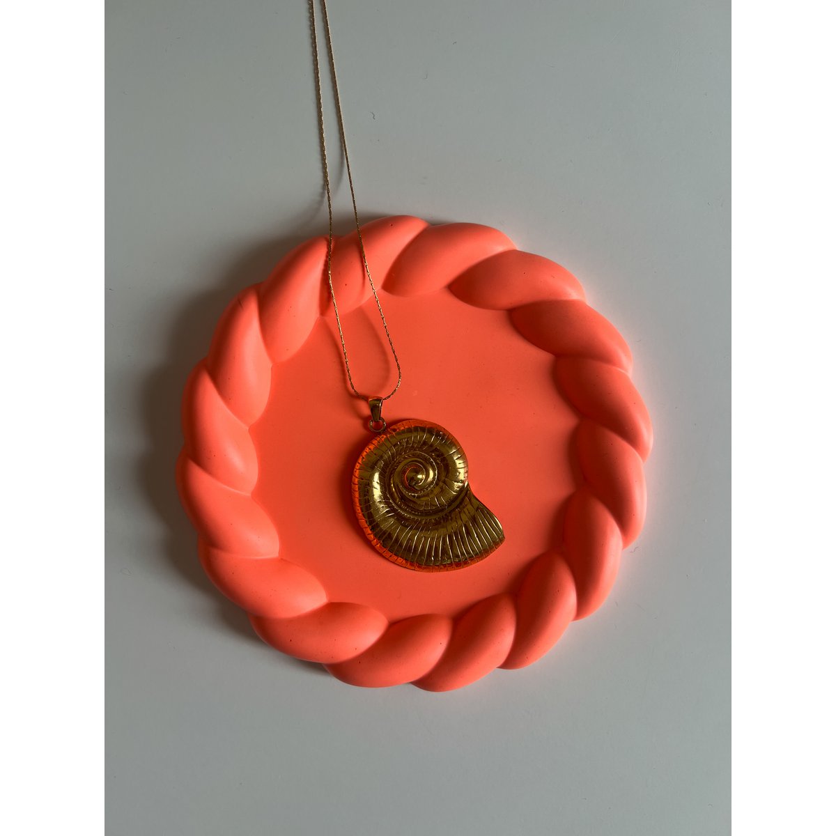 Vassoio Twist Arancione Neon