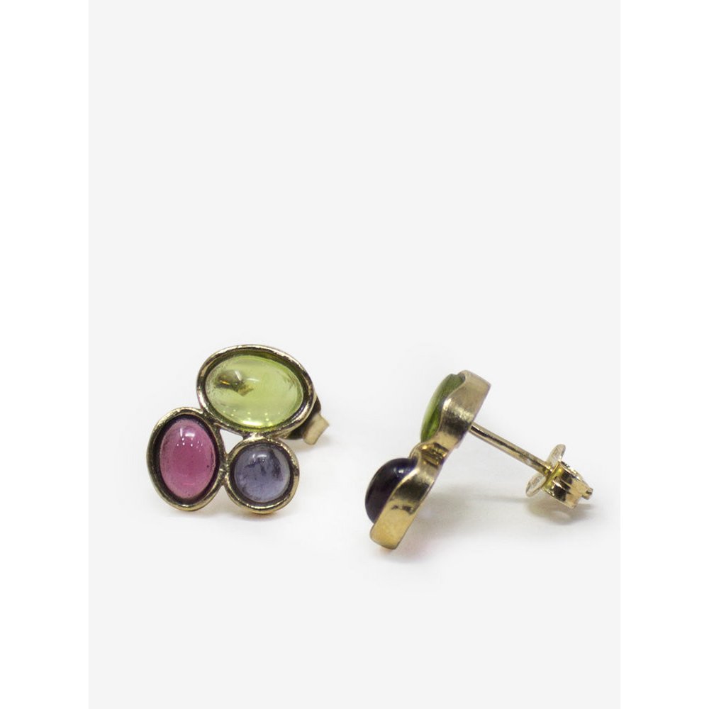 Cosmo multicolor stud oorbellen