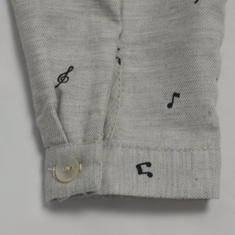 Chemise à manches longues pour bébé Musique