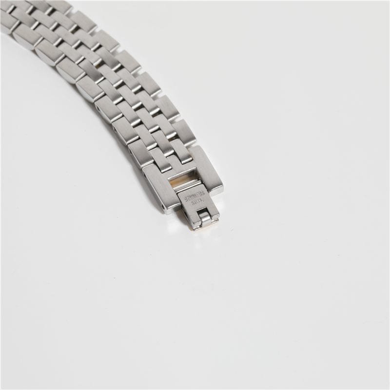 Yura - Woven Gold Silver Watch Chain Bracelet