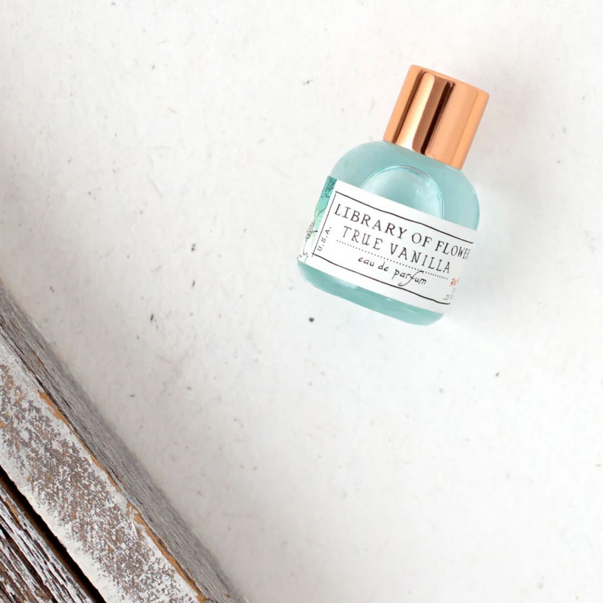 Biblioteca de flores True Vanilla Little Luxe Parfum