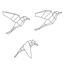 DIY Birds – forskellige farver