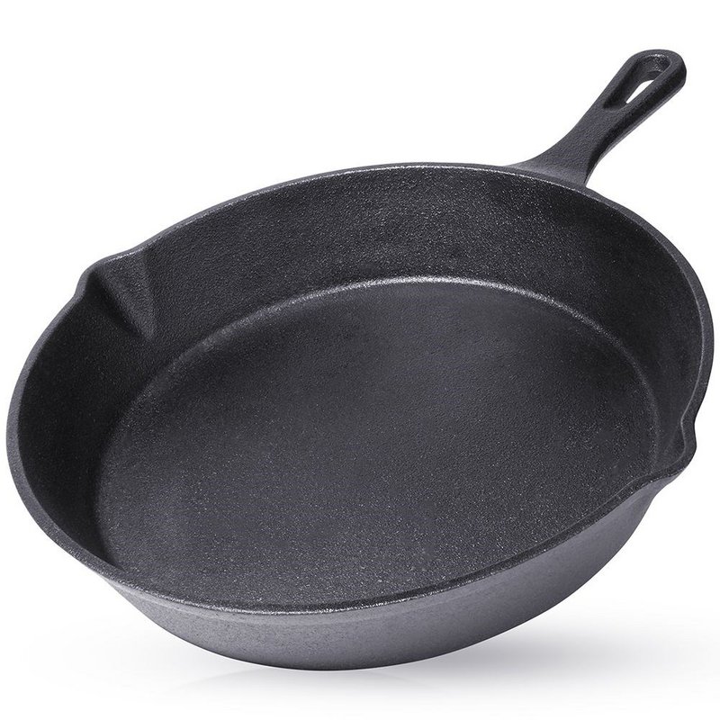 Sartén freír litina de hierro fundido 25 cm
