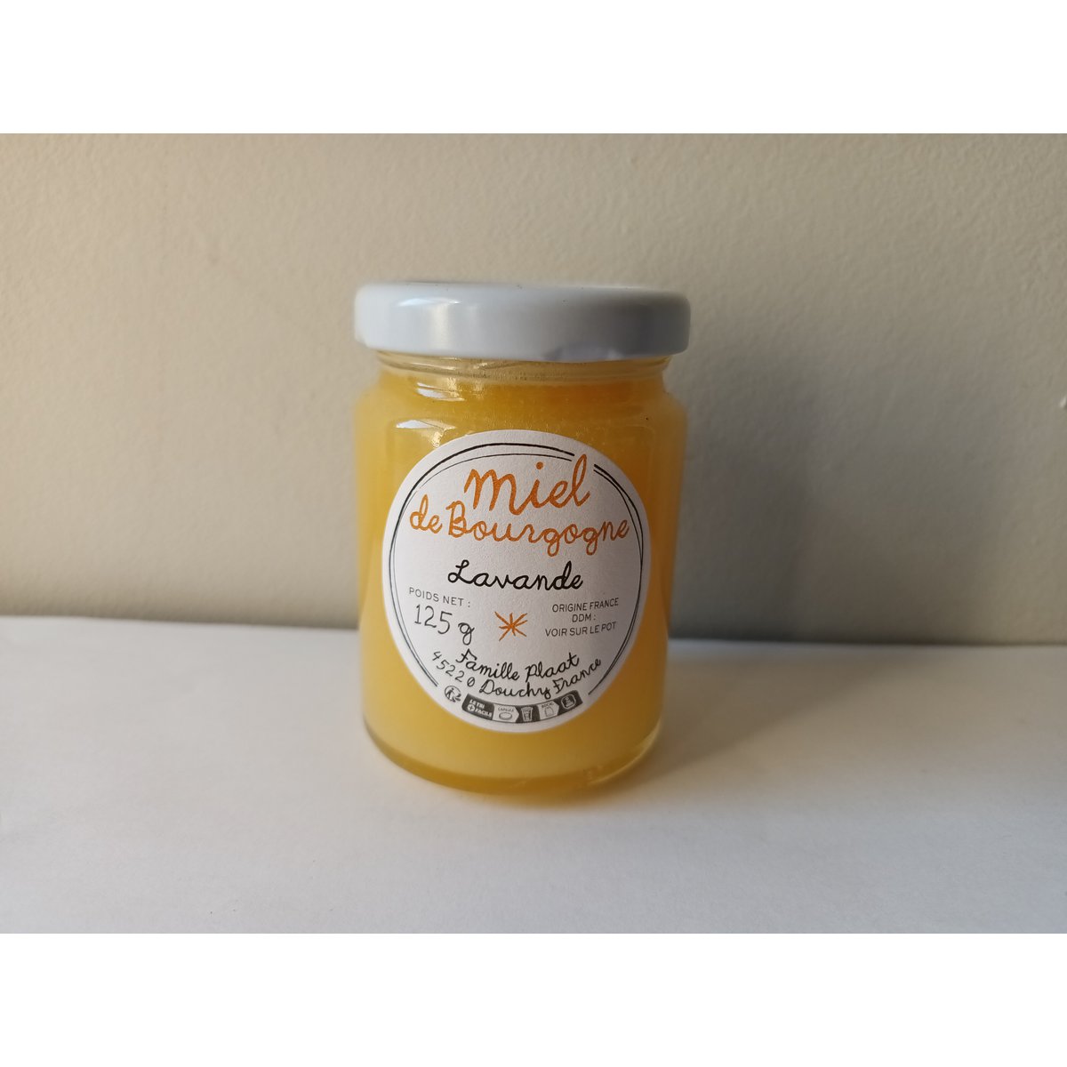 Miel de Lavande produit en Bourgogne 125gr