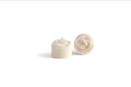 25 Rapeseed Wax Tealights Roses