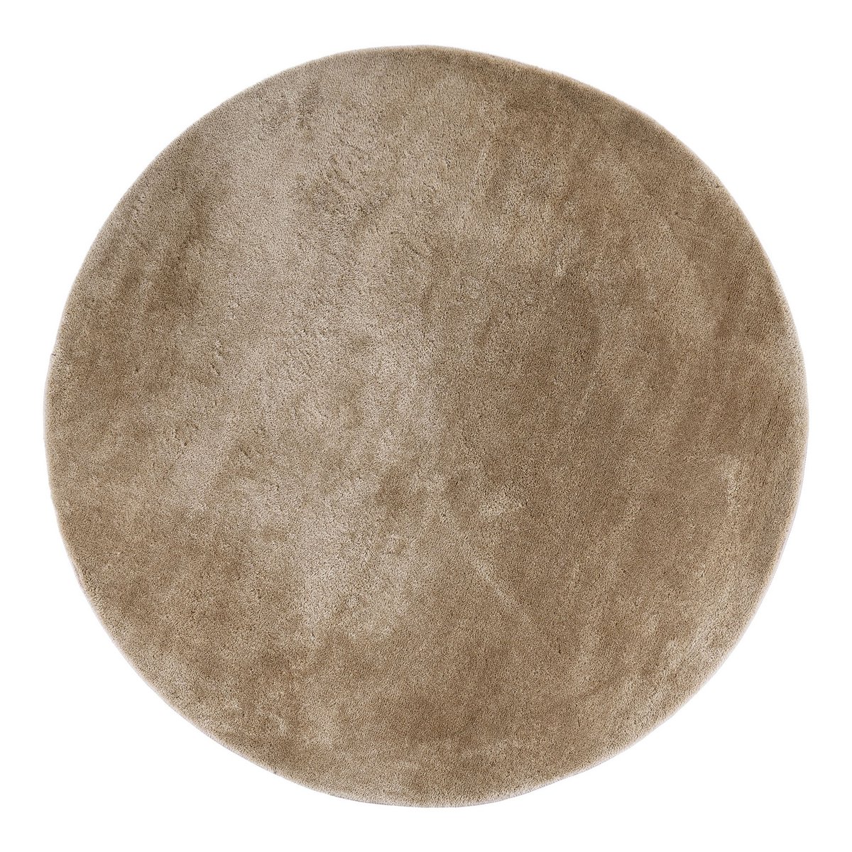 Miami Rug - Sand, 100% Polyester, Ø160 cm