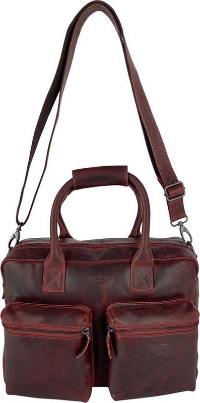 Shoulder bag Laptop bag Red Cowboybag Large Bag Work Bag Learning Handbag