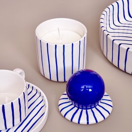 Candle with lid pajama – mare blue