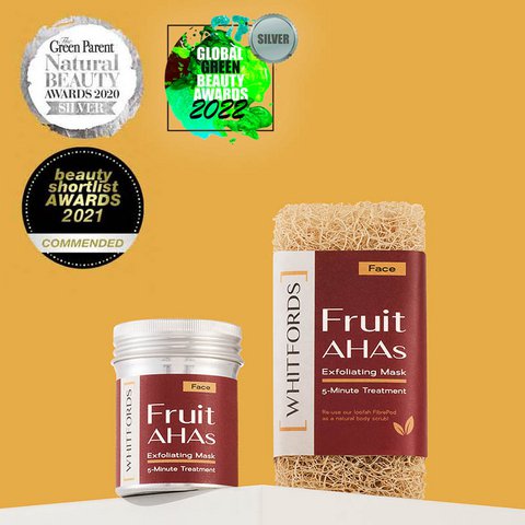 Fruit AHA's exfoliërend masker, behandeling van 5 minuten