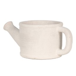 Bloempot Gieter 27x15x11 cm Grijs Steen Plantenpot
