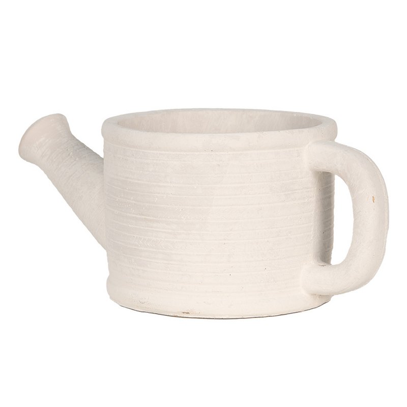 Bloempot Gieter 27x15x11 cm Grijs Steen Plantenpot