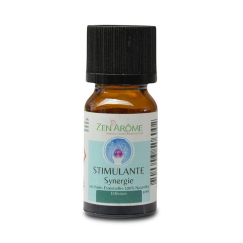 Synergy of Stimulating essential oils - 10 ml - Use for Diffusion - Packaged in France
