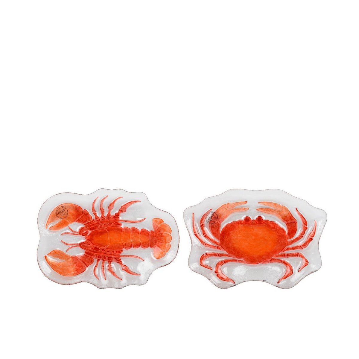 Bord Zeedier glas 17,5x26,5x2,5cm