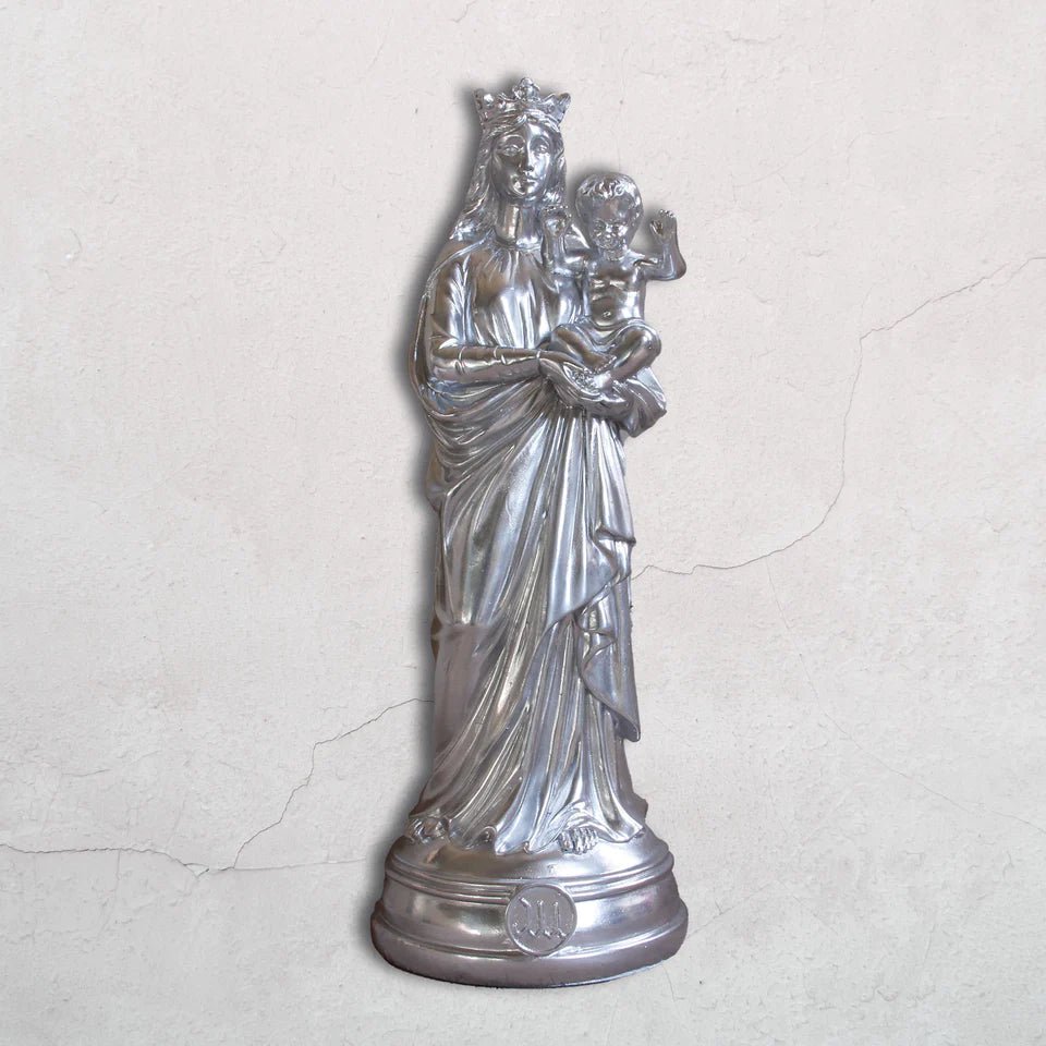 Indretningsstatuette Notre-Dame de la Garde, jeg så Jomfruen 30 cm - Tidløse farver