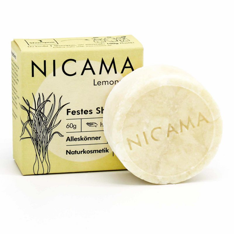 NICAMA - Festes Shampoo - Lemongras