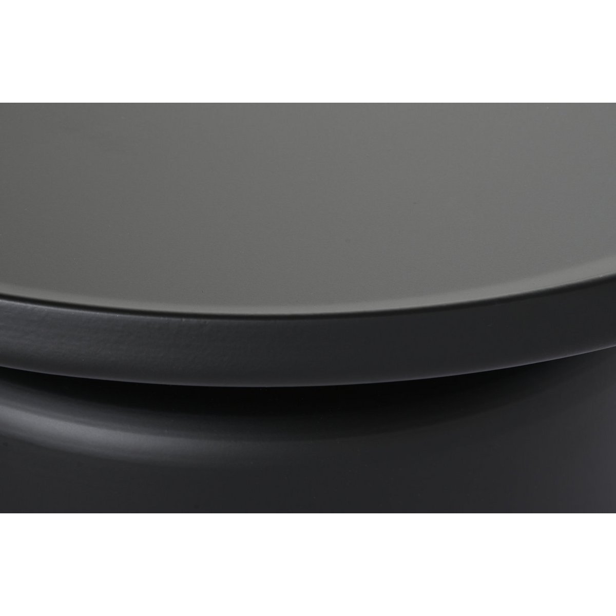 METAL COFFEE TABLE 75X75X38 BLACK MB205969
