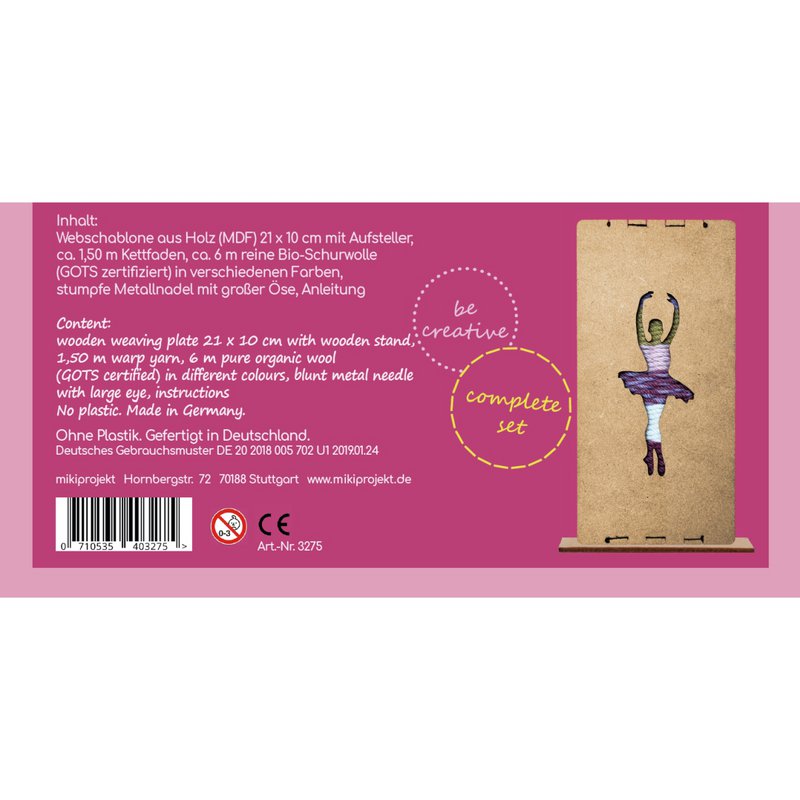 Set di ballerine per tessitura