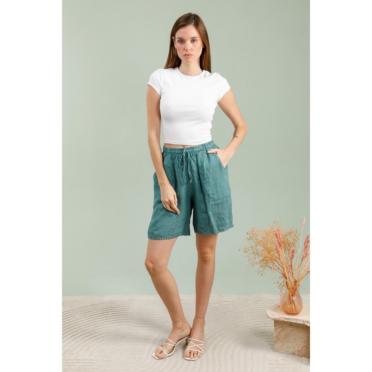 100% Lin REF shorts Ref. 85751