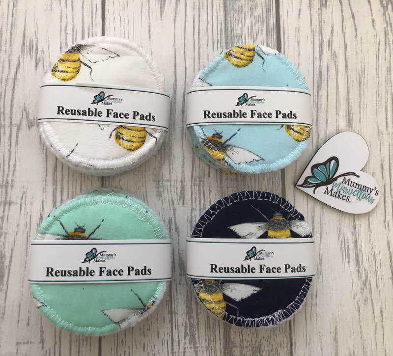 Bløde Genanvendelige Ansigtsservietter, Zero Waste Makeup Wipes, Eye Make Up Remover Pads, Face Pads, Ansigtsrenserunder, Ansigtsservietter, Gave til hende