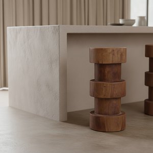 Forma bar stool totoma natural