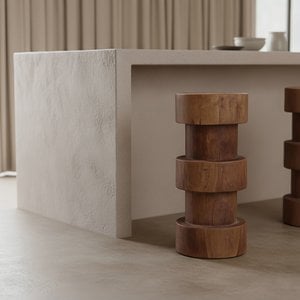 Forma bar stool totoma natural