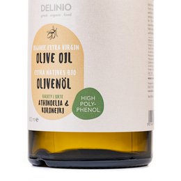 Premium organic olive oil high polyphenol, 500 ml