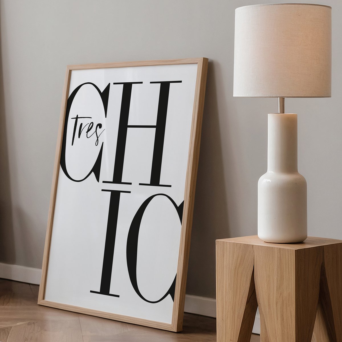 Poster: Tres Chic