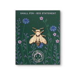 Golden Metal Pin "Bee"