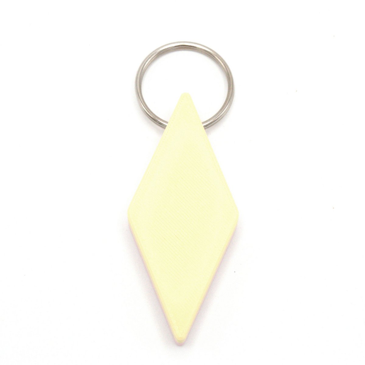 Keychain Check Bacon Pink/yellow
