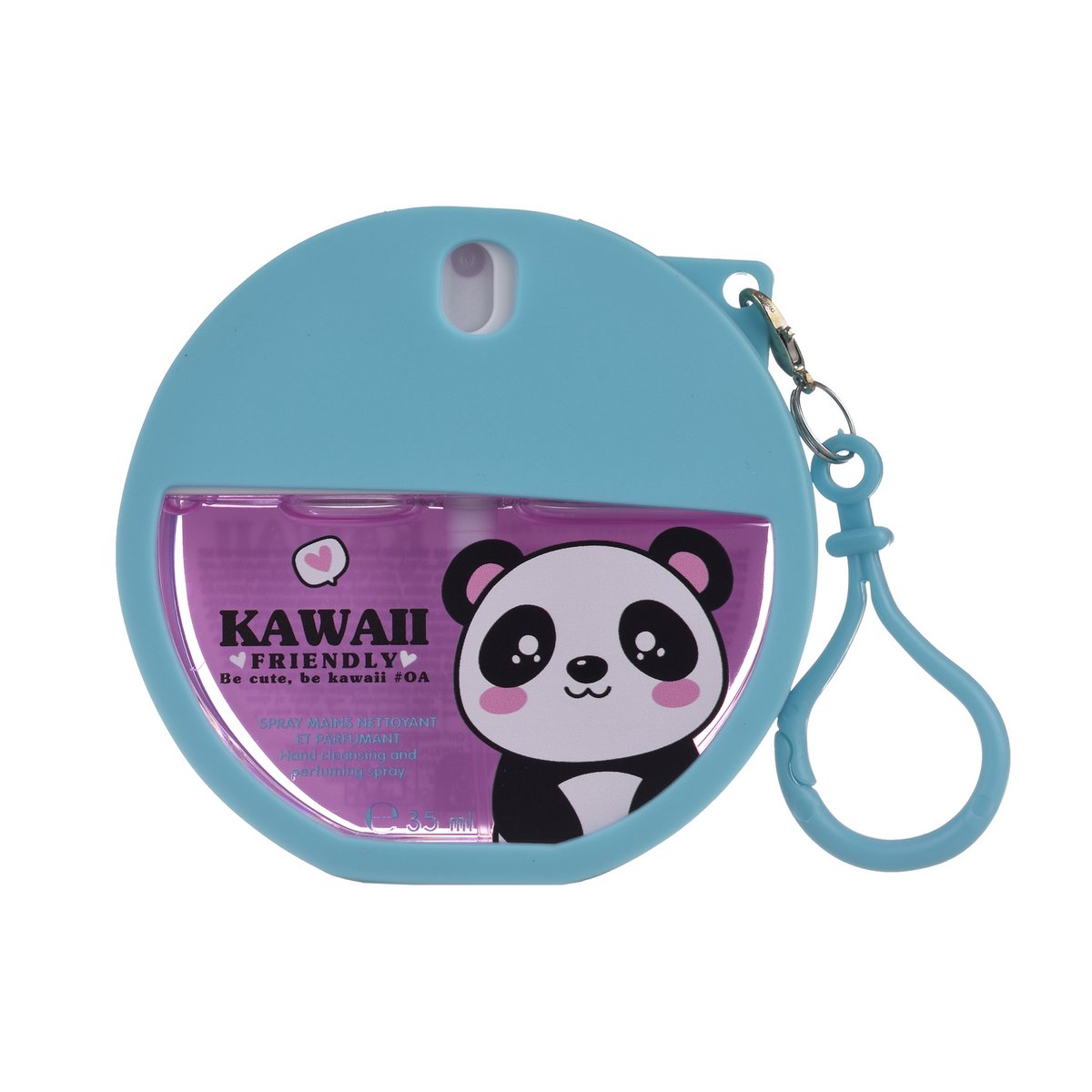 Kawaii Hand Cleaner Spray with Keychain – 35 ml