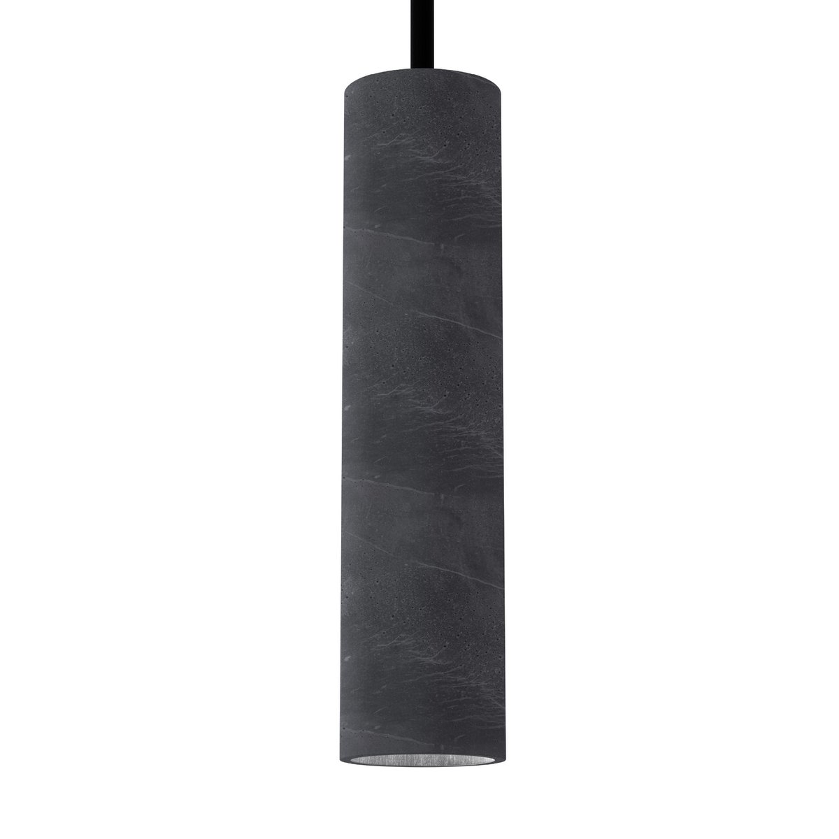 Pendant lamp "Nara27" concrete lamp GU10 Silver Black