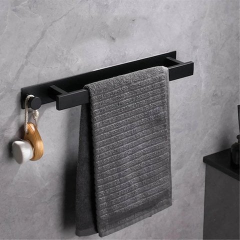 Torino bathroom towel rack – towel bar without drill